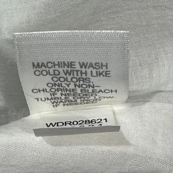 J.Jill Love Linen Beach Palm Tree Tropical Pockets Tank Shift Dress Size‎ Large - Picture 7 of 8